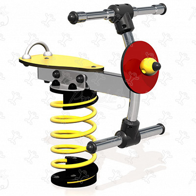 Scooter J829 detské ihriská dynamické herné zariadenia pružinové herné zariadenia obrázok 3d