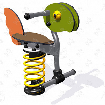 Wooby J832 detské ihriská dynamické herné zariadenia pružinové herné zariadenia obrázok 3d