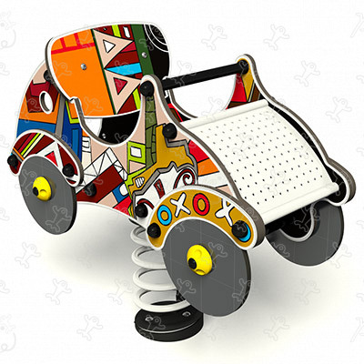 Twiny J834-GE® detské ihriská grafic games povrchová úprava etnik obrázok 3d