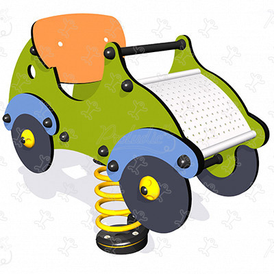 Twiny J834® detské ihriská dynamické herné zariadenia pružinové herné zariadenia obrázok 3d