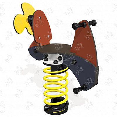 Motospace J847 detské ihriská dynamické herné zariadenia pružinové herné zariadenia obrázok 3d