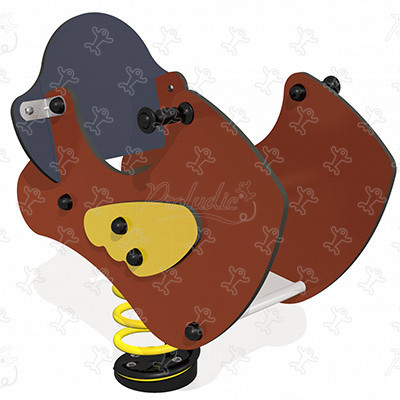 Cosmocar J848 detské ihriská dynamické herné zariadenia pružinové herné zariadenia obrázok 3d