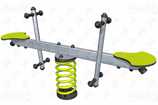 Tandem J852 detské ihriská dynamické herné zariadenia pružinové herné zariadenia obrázok 3d