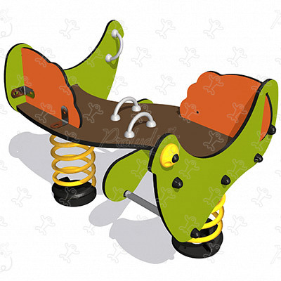 Face to face J858 detské ihriská dynamické herné zariadenia pružinové herné zariadenia obrázok 3d