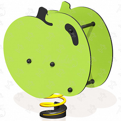 Jabĺčko J861 detské ihriská dynamické herné zariadenia pružinové herné zariadenia obrázok 3d