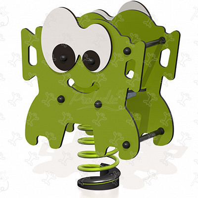 Mimozemšťan J863 detské ihriská dynamické herné zariadenia pružinové herné zariadenia obrázok 3d