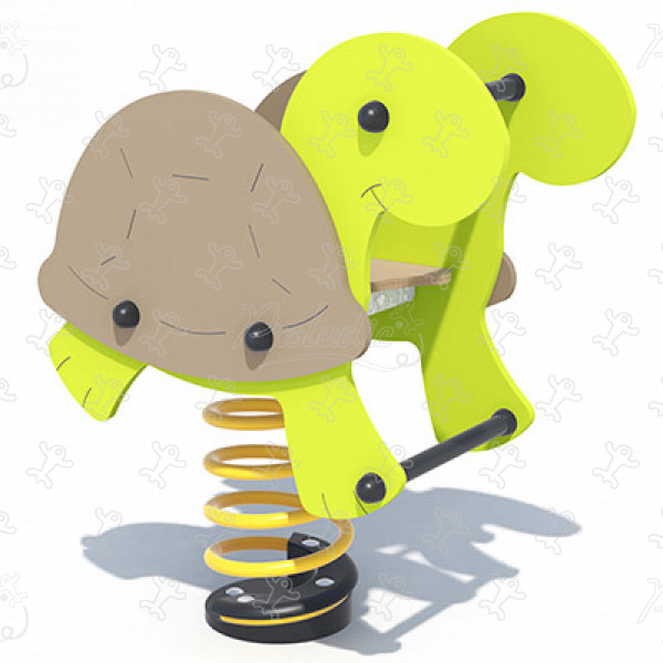 Korytnačka J870® detské ihriská dynamické herné zariadenia pružinové herné zariadenia obrázok 3d