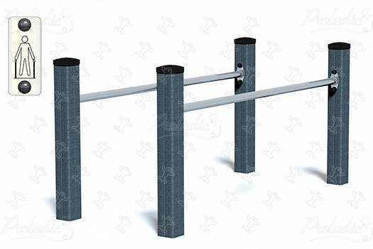 Bradlá junior JPS15-J-M Šport a fitnes acti’fun acti’ninja obrázok 3d
