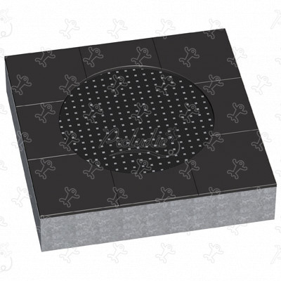 Trampolína R34-ETP-010 detské ihriská acti’fun acti’fun trampolíny obrázok 3d