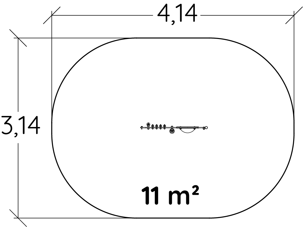 Orchester J3425® detské ihriská senzorické a didaktické herné zariadenia herné panely & zvukové a hudobné herné prvky obrázok pohľad zhora
